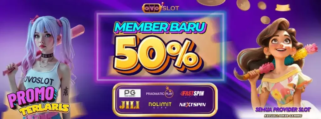promo 50% ovoslot